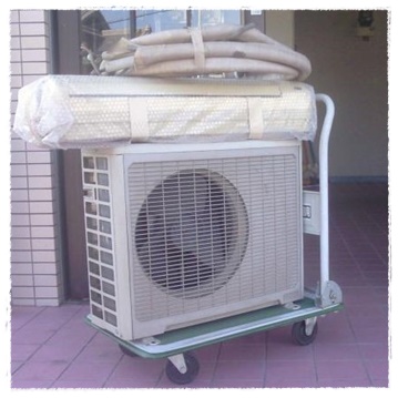 エアコンの移設工事